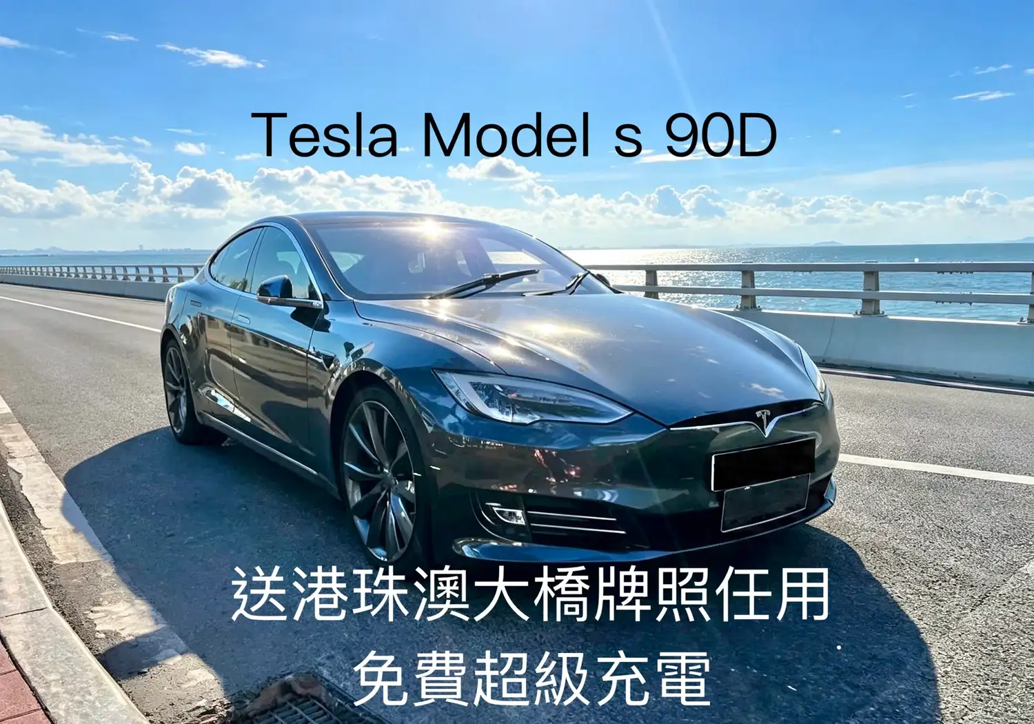 TESLA MODEL S 90D 租車 - 香港租車